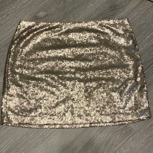 Sequin skirt